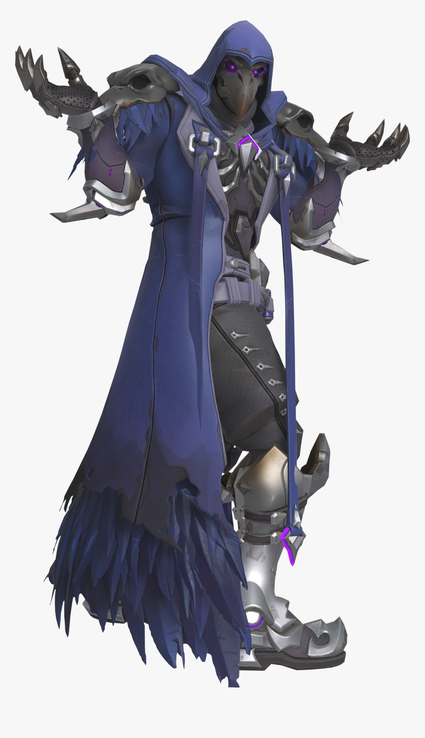 Transparent Victory Royale Png Transparent - Overwatch Reaper Raven Skin, Png Download