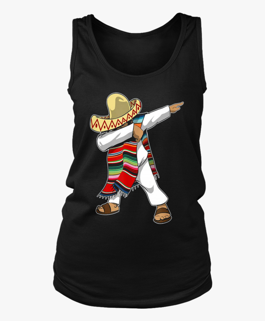 Mexican Poncho Dabbing T-shirt Cinco De Mayo - T-shirt, HD Png Download