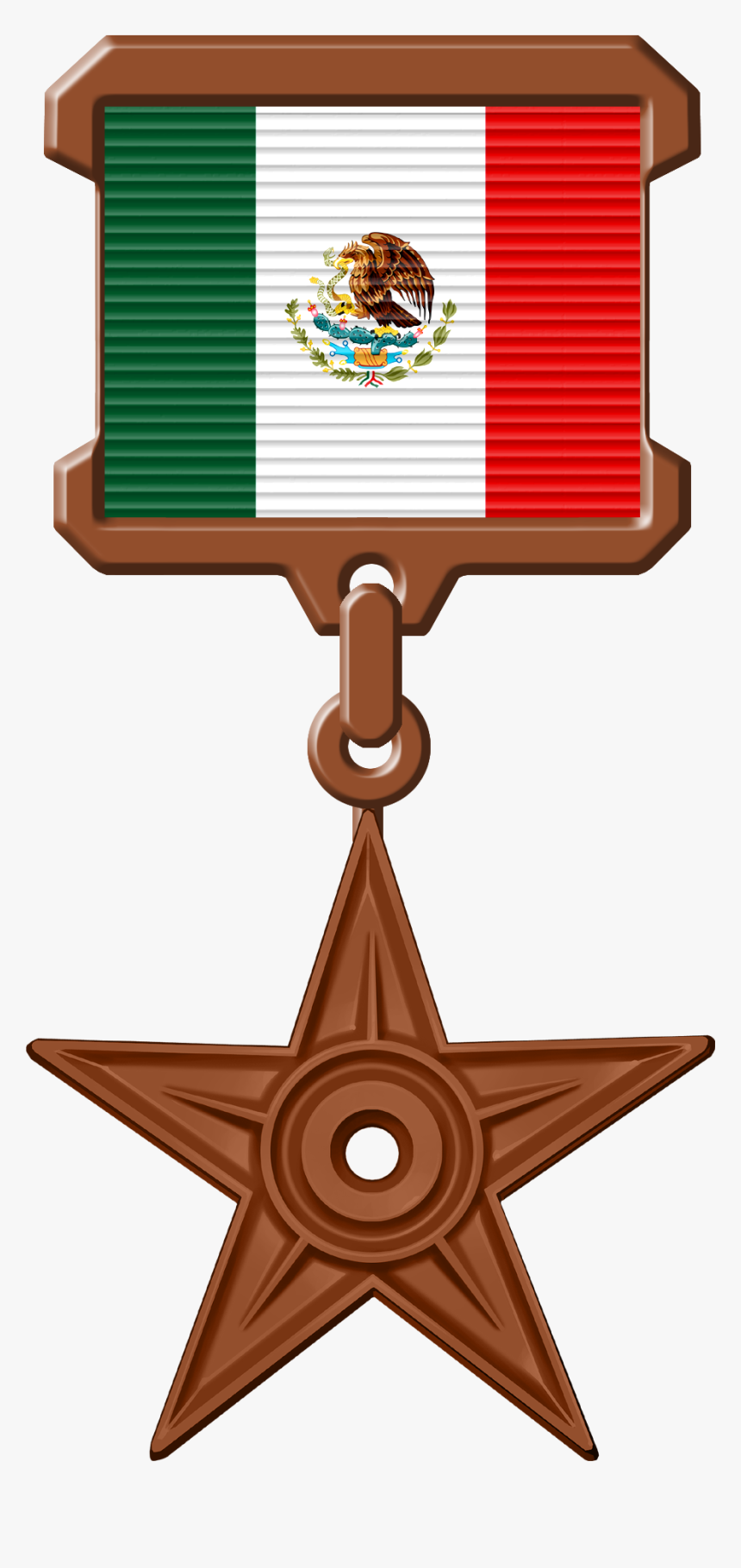 Transparent Mexico Eagle Png - Star Communism, Png Download