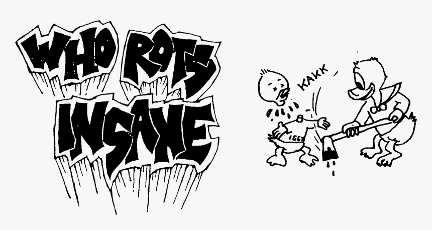 Who Rots Insane - Illustration, HD Png Download