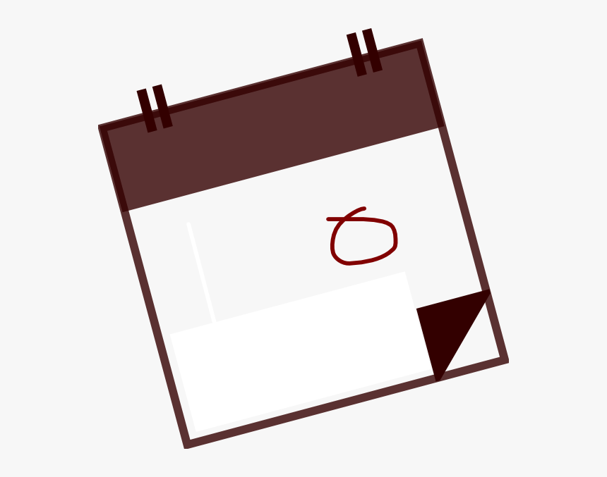 Calendar Page Clip Art, HD Png Download