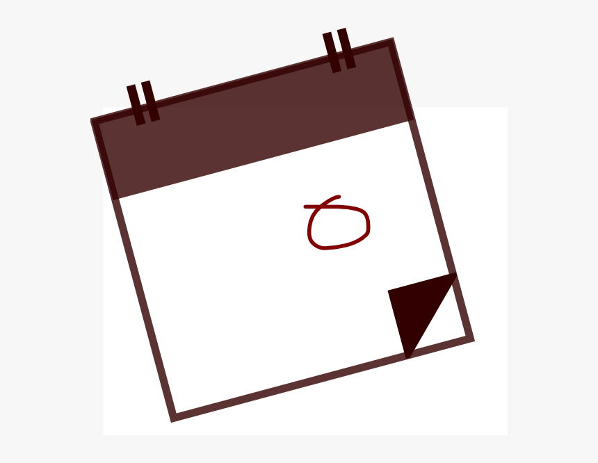 Calendar Page Clip Art, HD Png Download