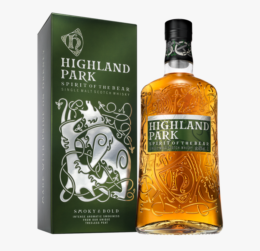 Highland Park Bear Whisky, HD Png Download