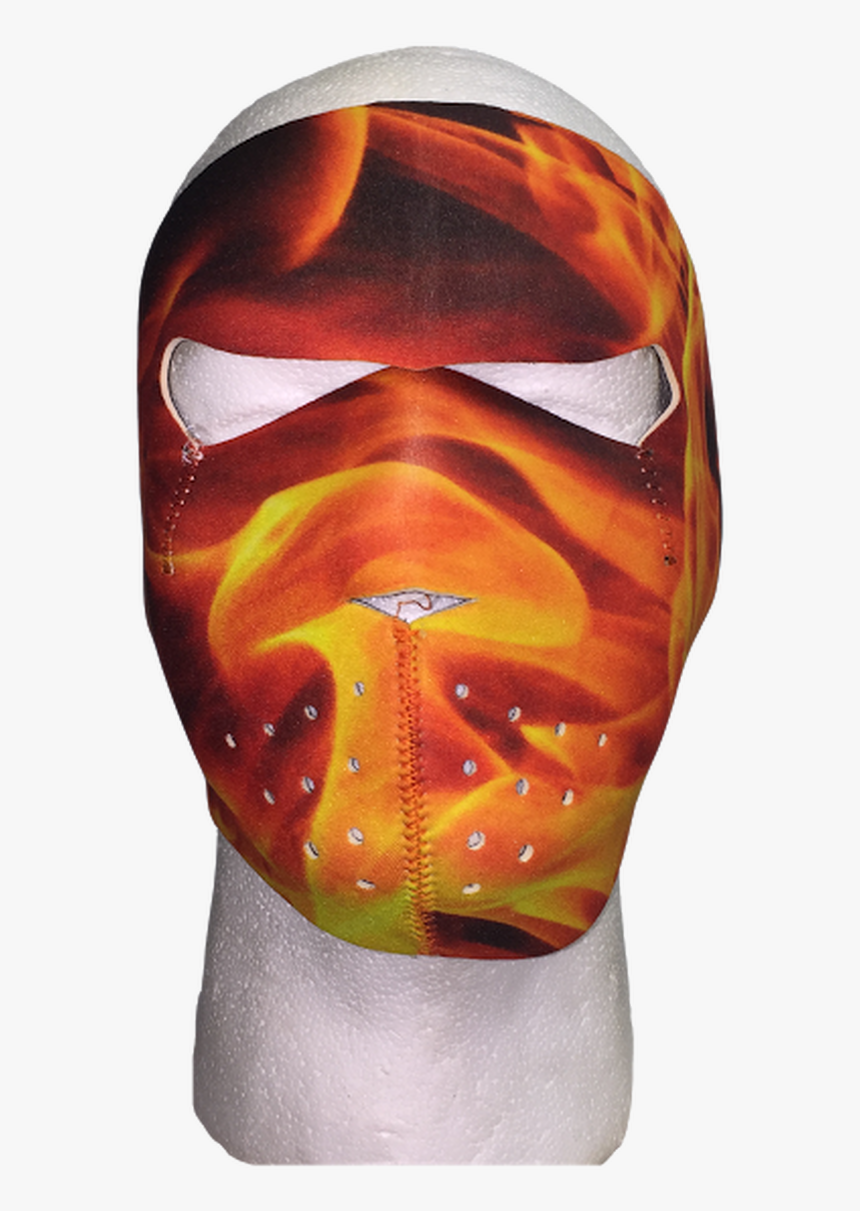 Flame Inferno Full Face Mask - Face Mask, HD Png Download
