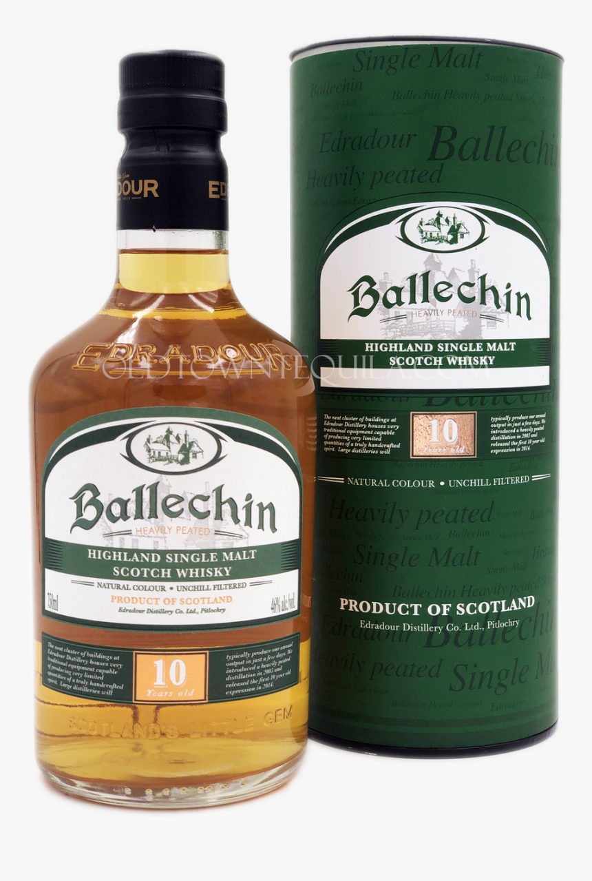 Edradour Ballechin 10 Year Old Scotch - Edradour Ballechin 10, HD Png Download