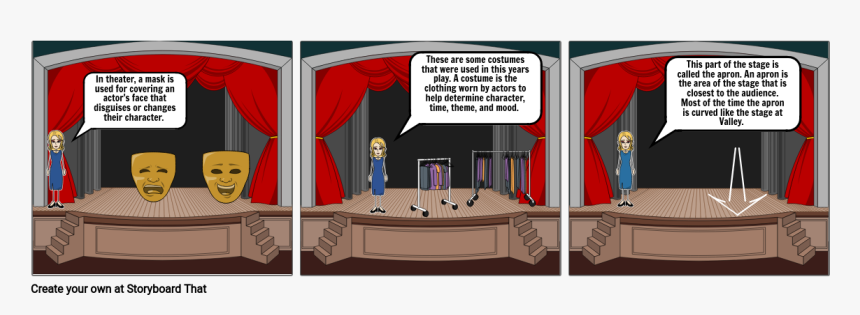 Falling On Stage Cartoon, HD Png Download