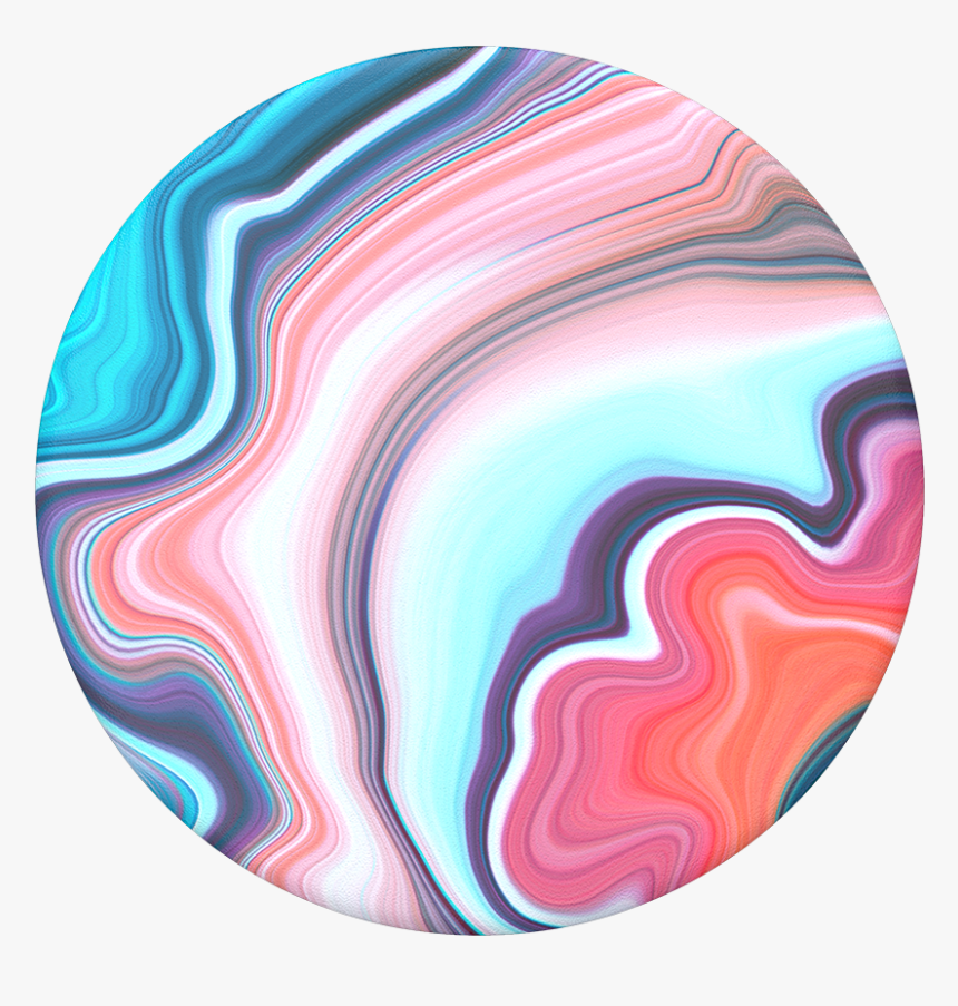 Banded Agate Popsocket, HD Png Download