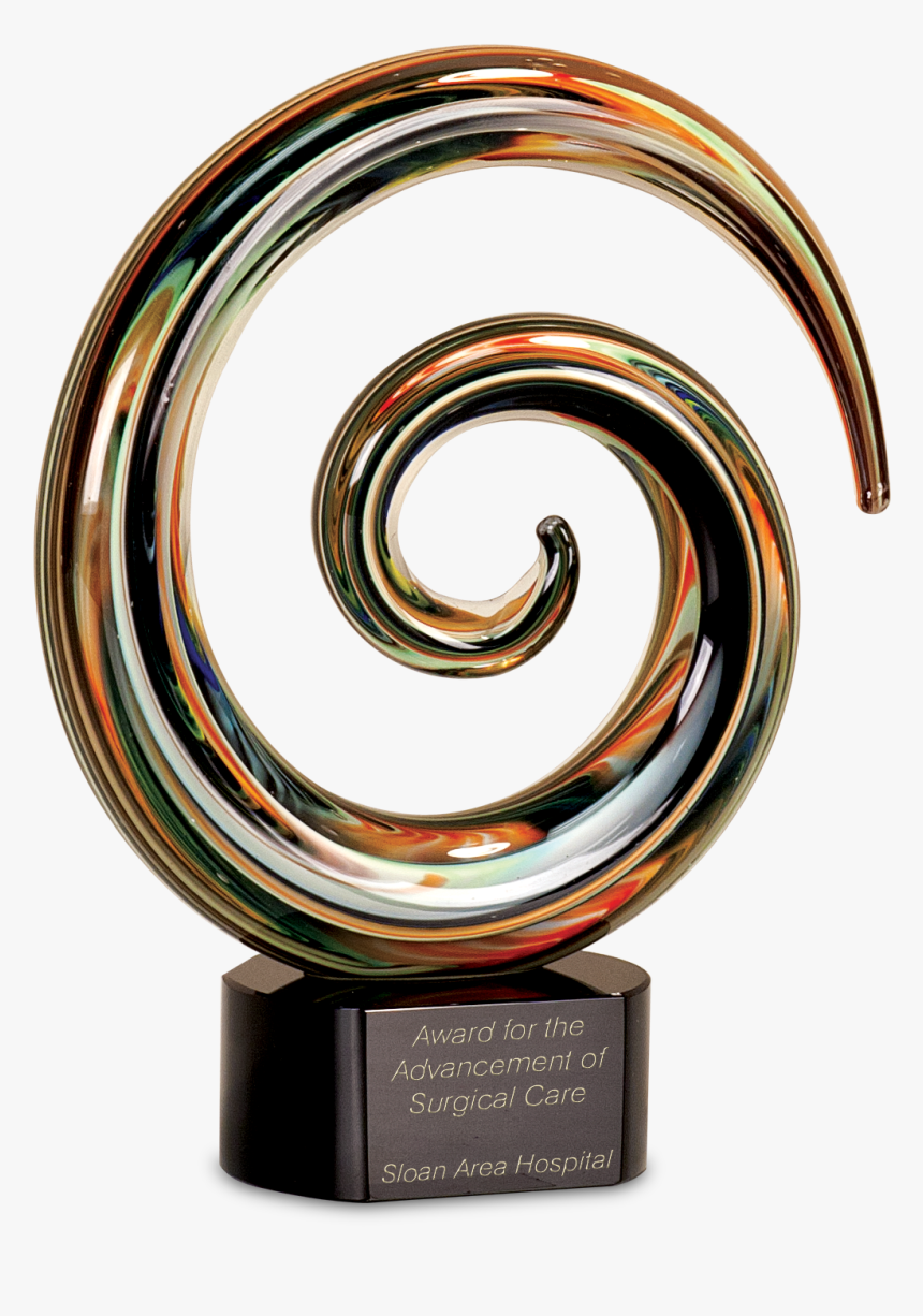 Art Glass Trophy, HD Png Download