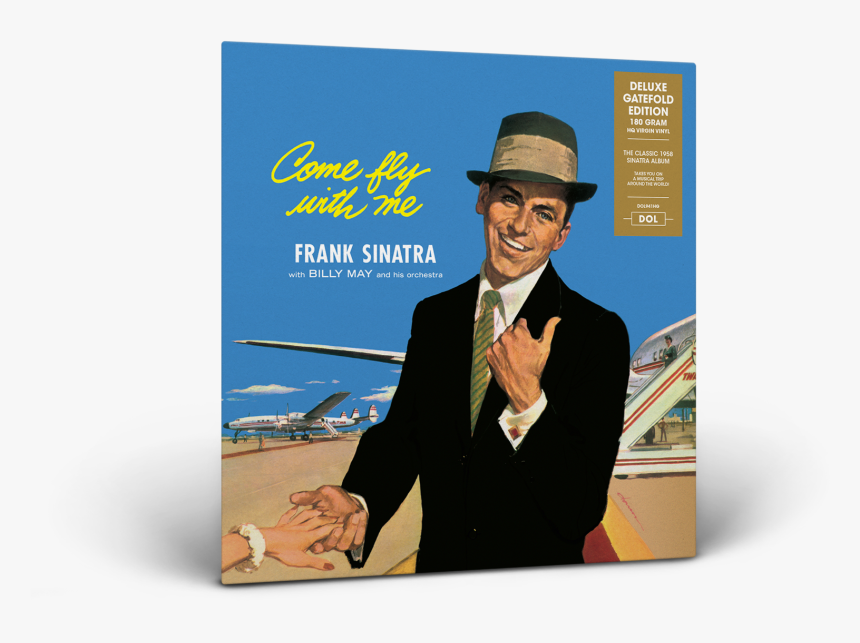 Transparent Frank Sinatra Png - Come Fly With Me Frank Sinatra Album, Png Download