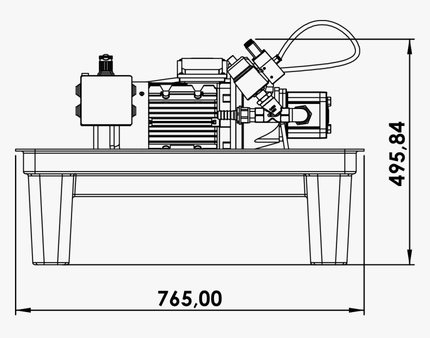 Dimensiones De La Bomba De Llenado , Png Download - Table, Transparent Png