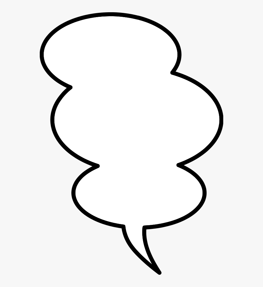 Comic Clouds - Tall Cloud Clipart, HD Png Download