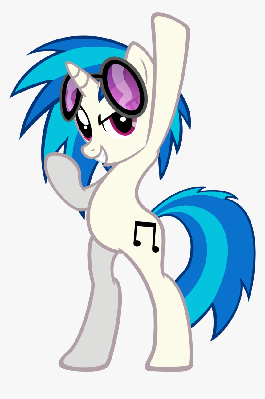 Fanmade Dj Pon-3 By Likonan - Mlp Dj Pon 3 Transparent, HD Png Download
