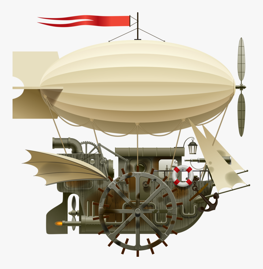 Picture Free Airship Tiny For Free Download On - Navio Voador, HD Png Download