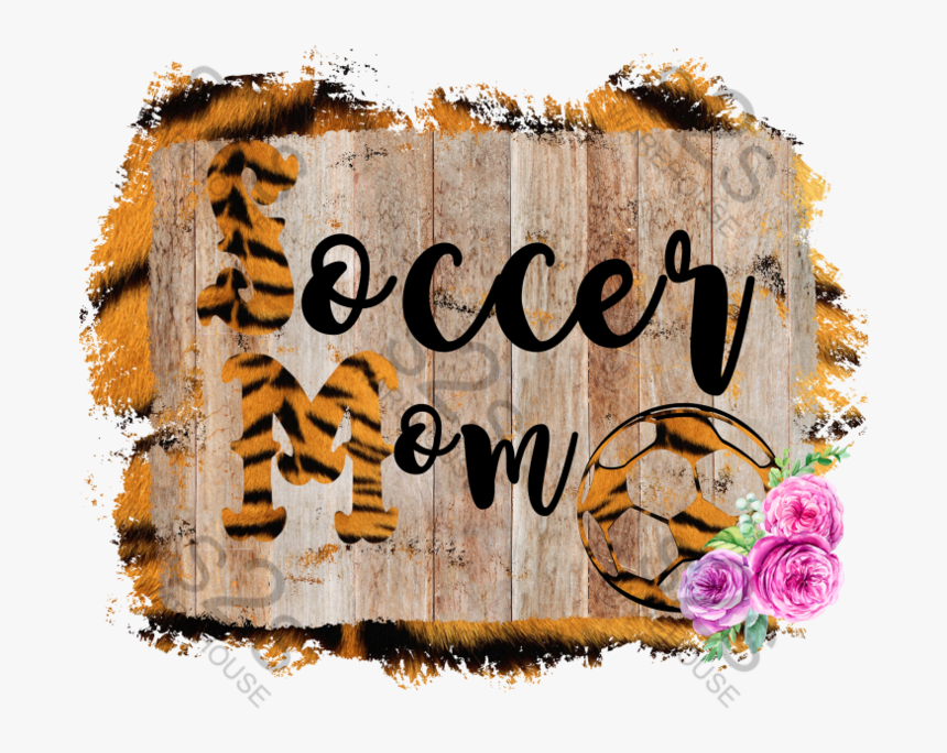 Soccer Mom Wood - Graphic Design, HD Png Download