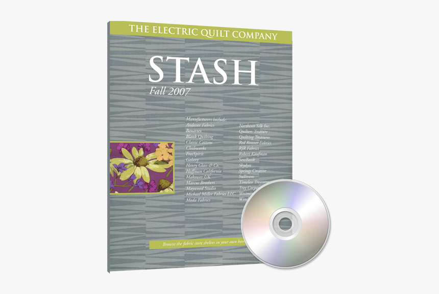 Electric Quilt Stash Fall 2007 Fabric Design Software - Health And Beauty, HD Png Download