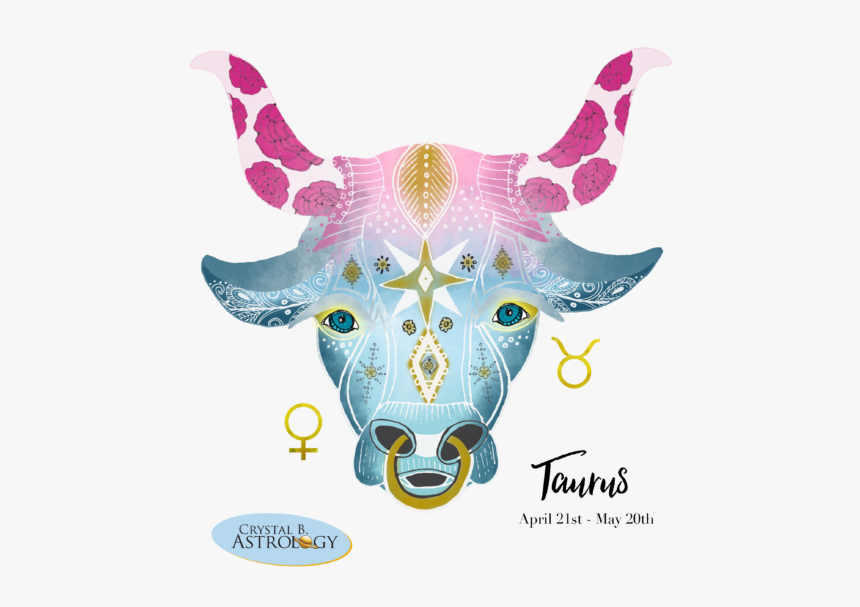 Crystal B Astrology Taurus, HD Png Download