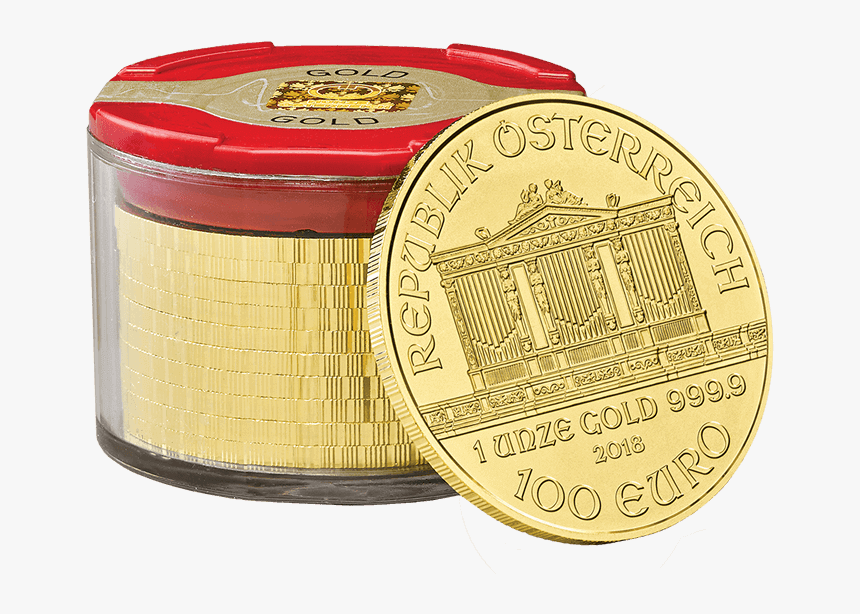Transparent 2018 Gold Png - Wiener Philharmoniker Gold Tube, Png Download