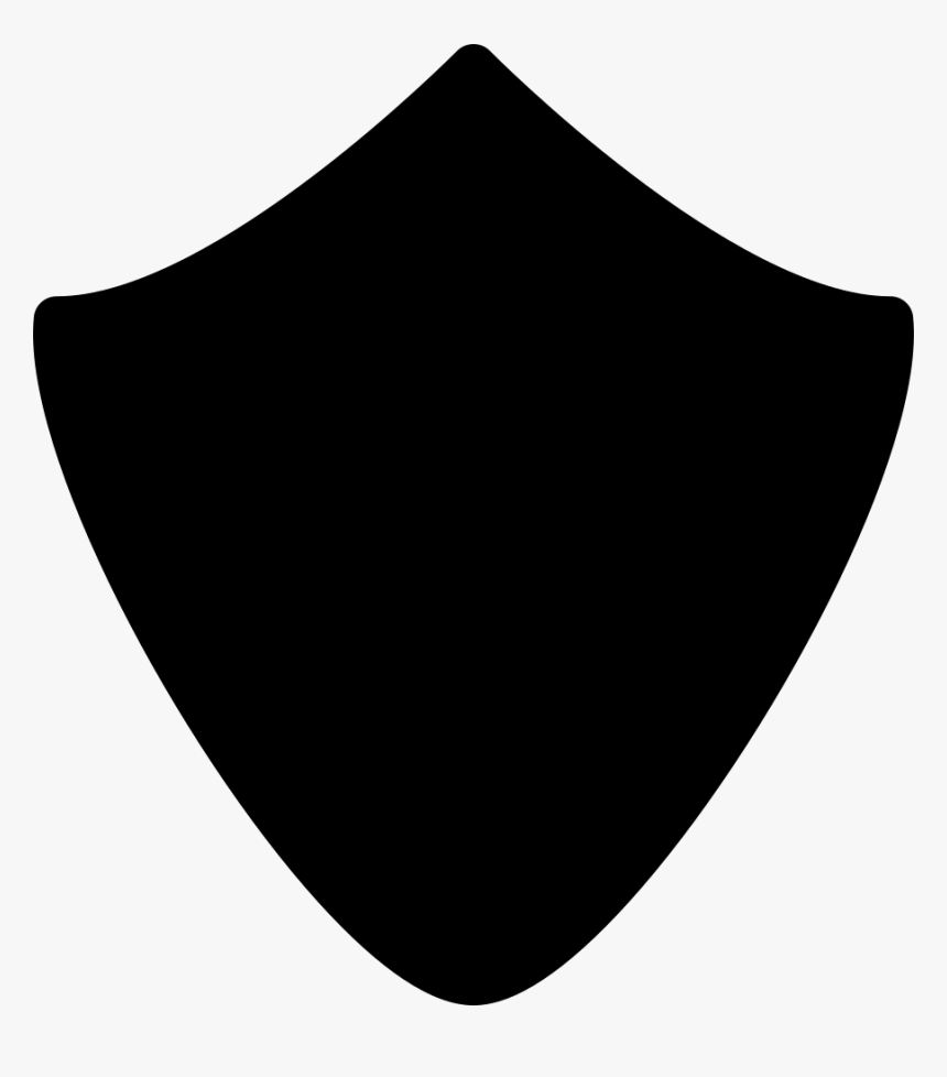 Shield Silhouette Of Rhomboid Shape - Shield, HD Png Download