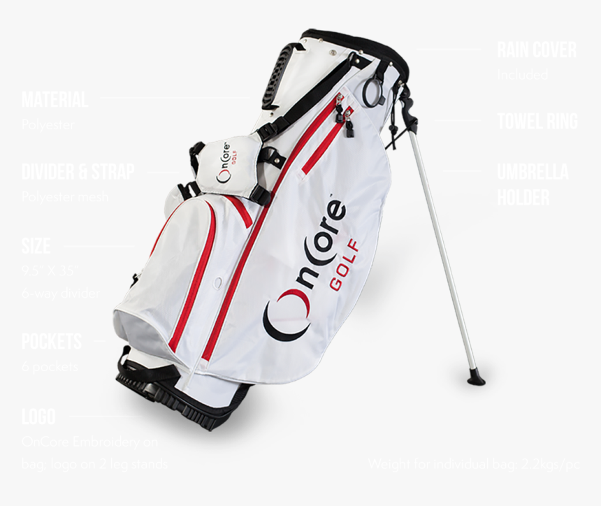 Information About Golf Bag - Golf Bag, HD Png Download