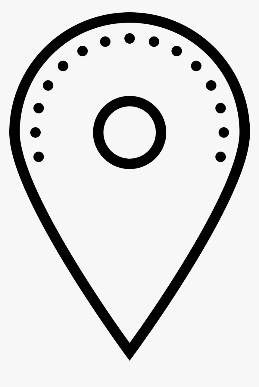 The Icon Is Described As A Marker And Is An Arrow Shape - Portable Network Graphics, HD Png Download