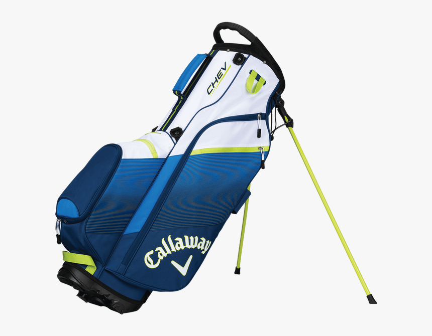 Callaway Golf Chev Stand Bag - Black And White Callaway Golf Bags, HD Png Download