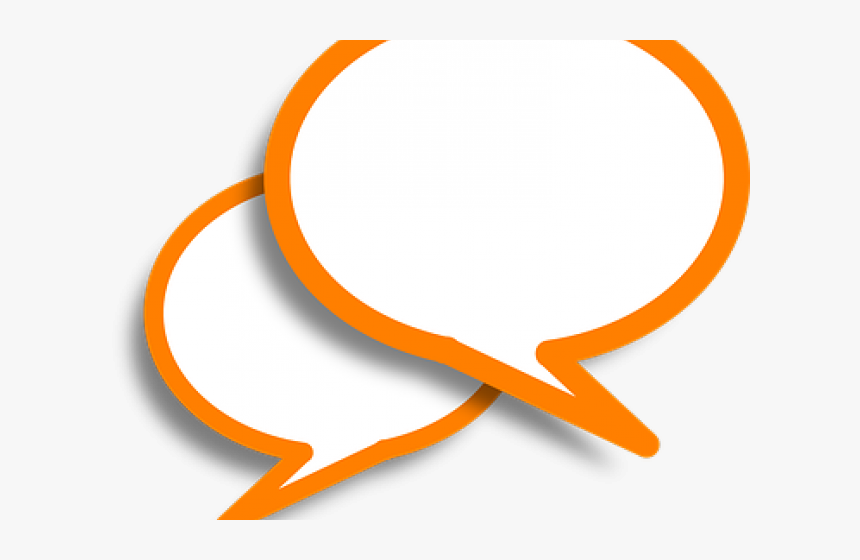 Speech Bubble Clipart - Funcion Referencial Dibujos, HD Png Download