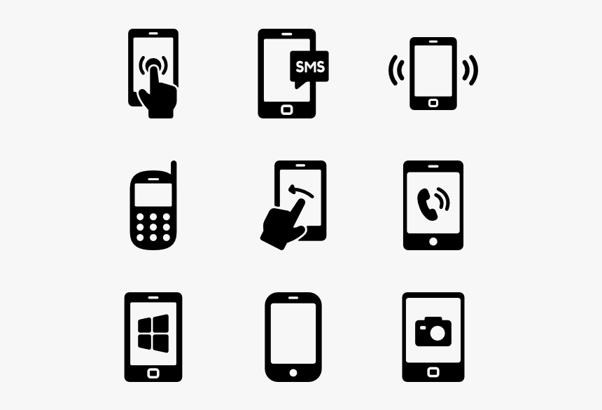 Smartphones - Icono De Smartphone Png, Transparent Png