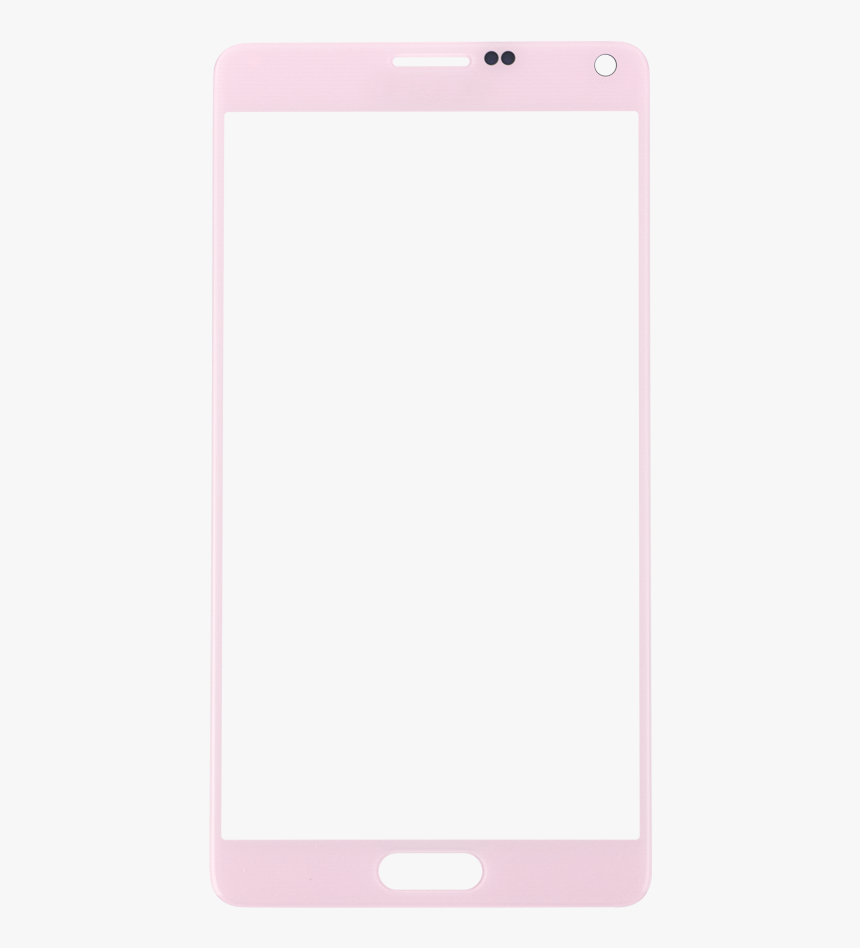 Samsung Galaxy Note 4 Blossom Pink Glass Lens Screen - Smartphone, HD Png Download