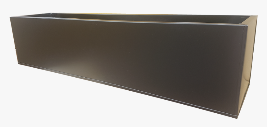 Black Powder Coated Metal Box Planters, HD Png Download