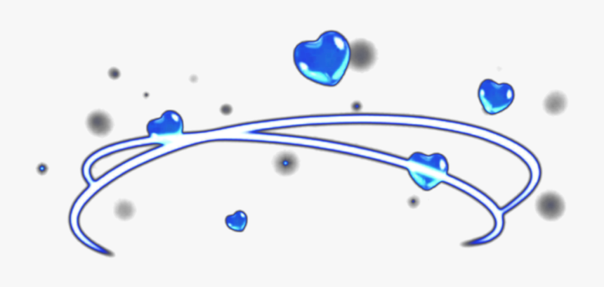 #blue #crown #red #spiral #aesthetic #crown #taç #grid - Blue Aesthetic Crown, HD Png Download