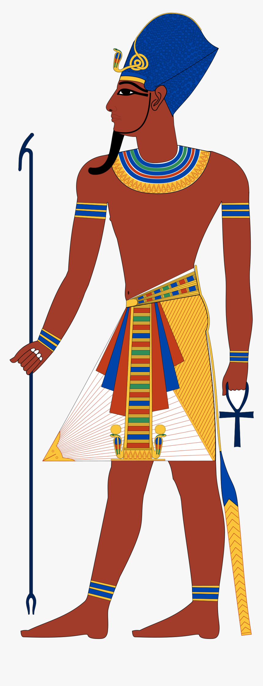 Ancient Egypt Clothing Men, HD Png Download