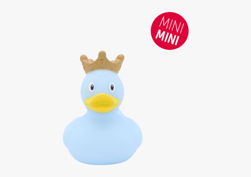 Duck With Crown On Head Rubber, HD Png Download