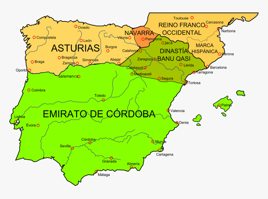 Iberian Peninsula Peninsula Iberica, HD Png Download
