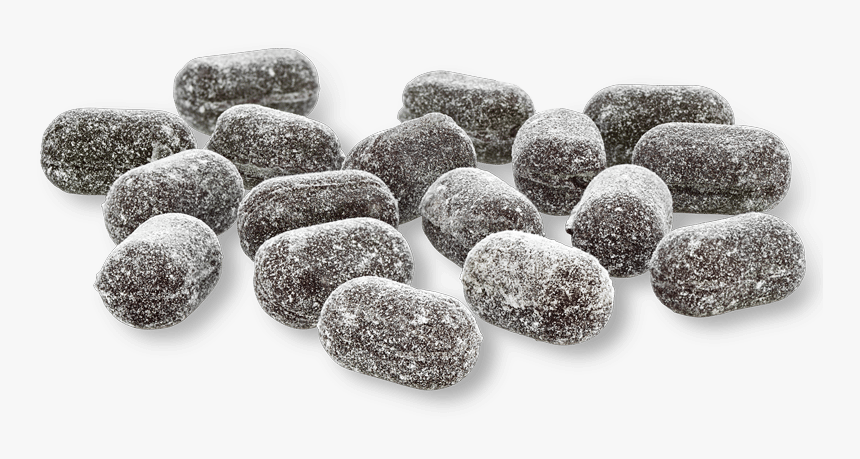Sanded Licorice Drops - Hard Black Licorice Candy, HD Png Download