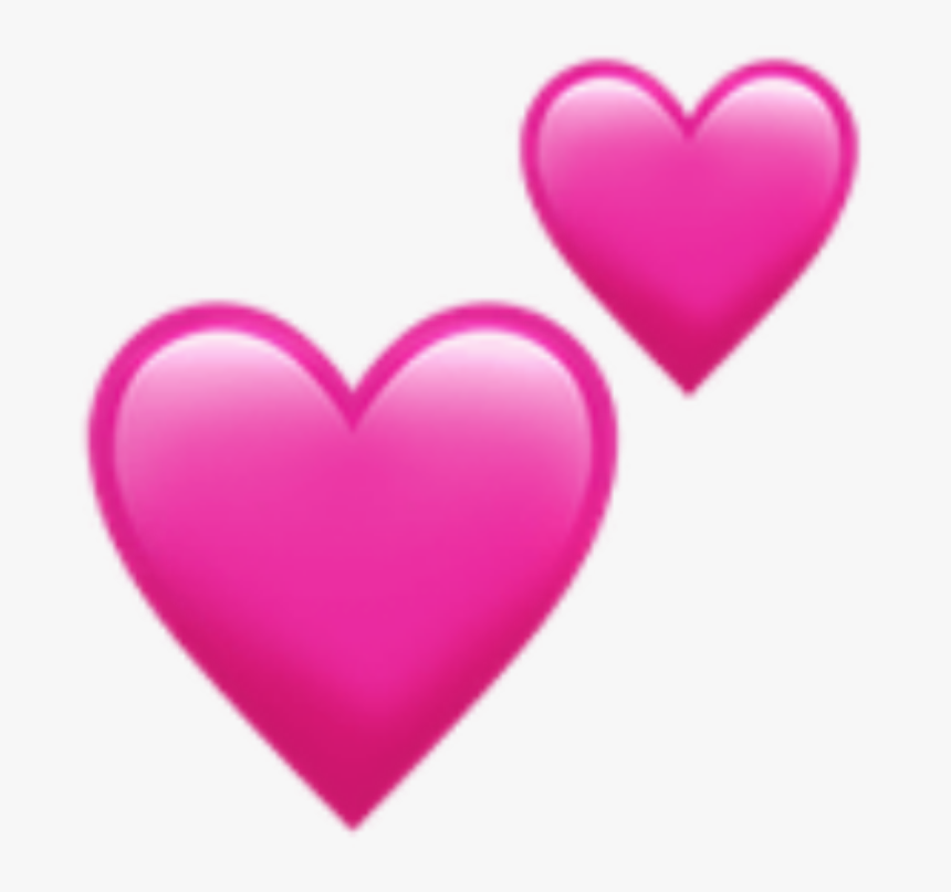 Corazon Stikers Emoji Emojiscorazones - Transparent Background Heart Emoji Png, Png Download