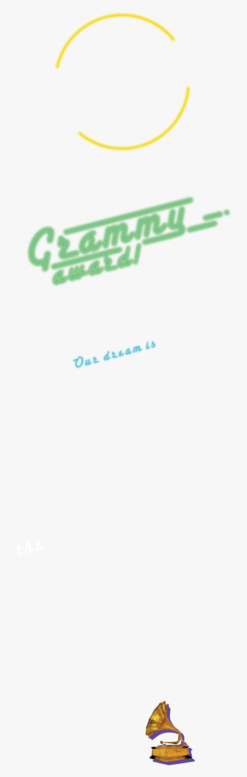 Our Dream Is The Grammy Award - Graphics, HD Png Download
