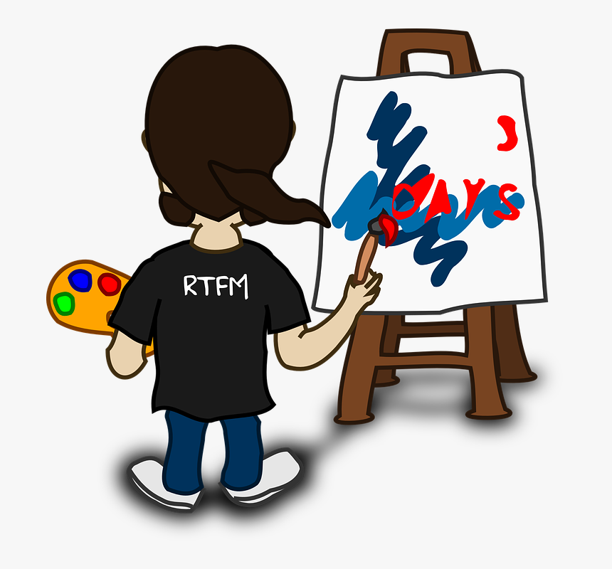 Thumb Image - Painter Clipart, HD Png Download