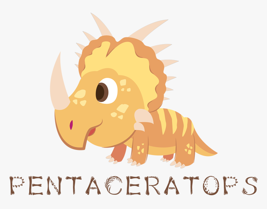 Pentaceratops Cartoon, HD Png Download