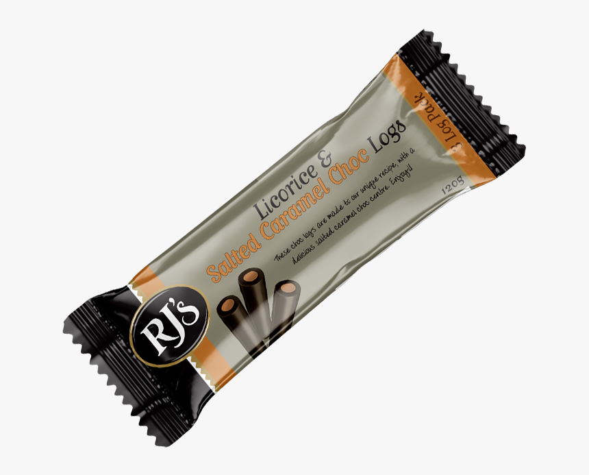 Salted Caramel Chocolate Logs - Corrugated Tube Black Rubber, HD Png Download