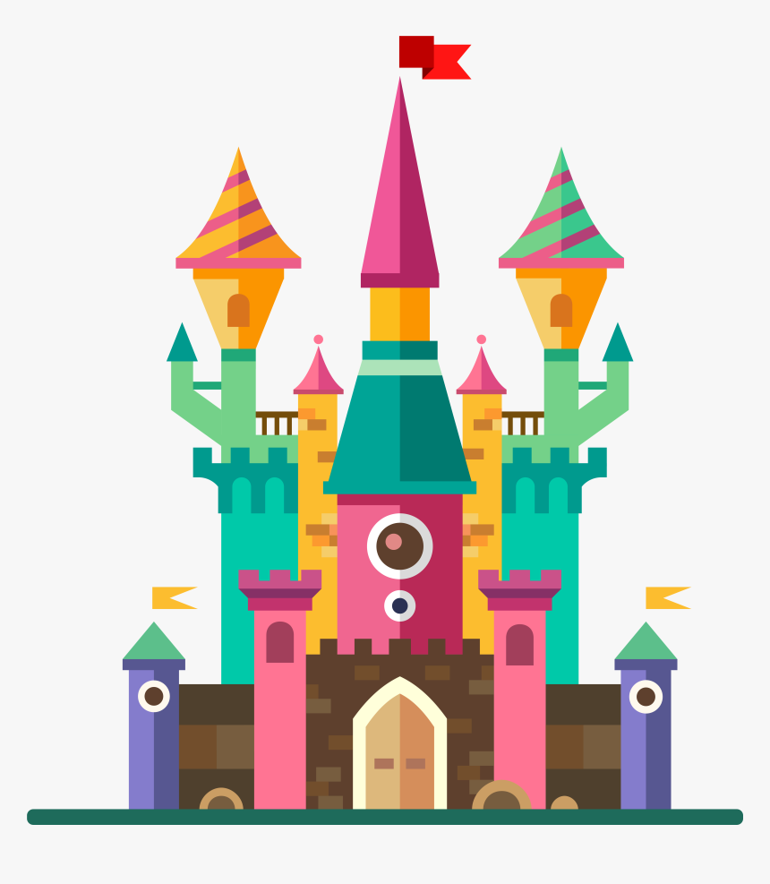 Fairy Tale Royalty-free Clip Art - Castle Cartoon, HD Png Download