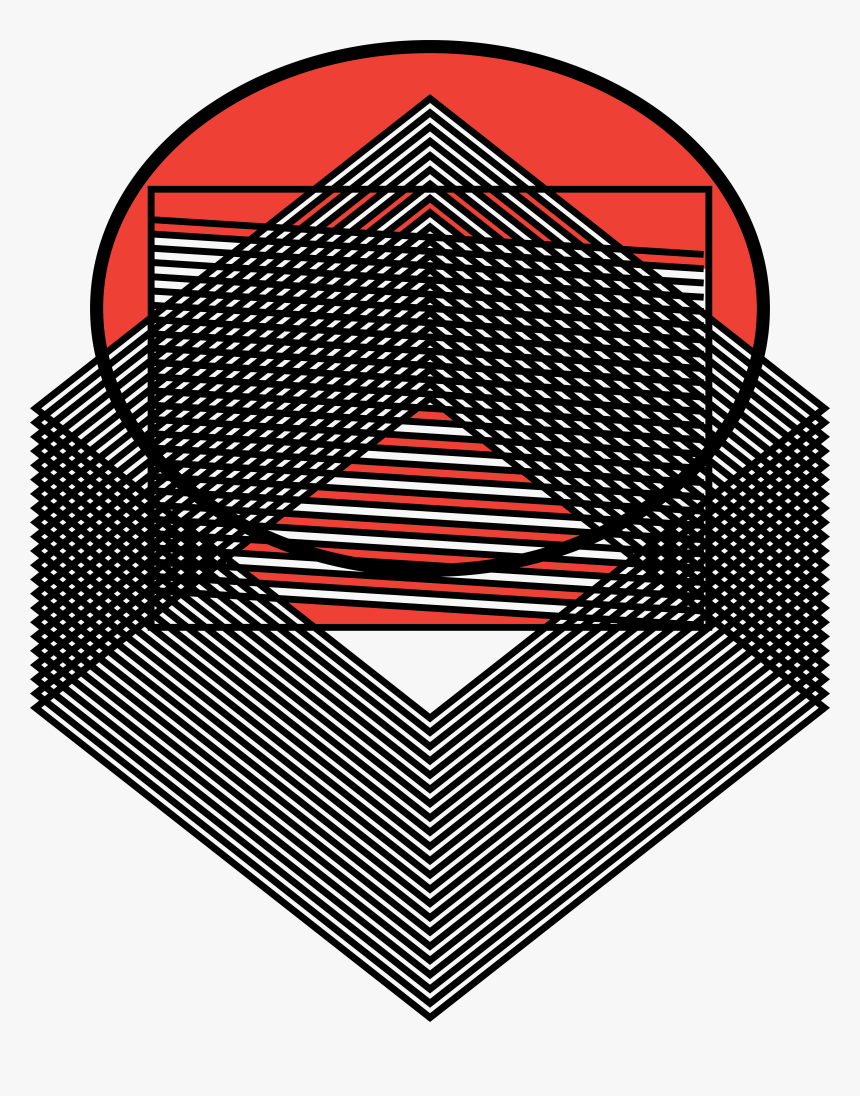 #red #sun #box By #alexinsouratselu #abstract #art, HD Png Download