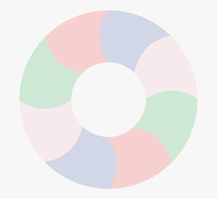 Transparent Faded Circle Png - Simbolo Reciclaje, Png Download