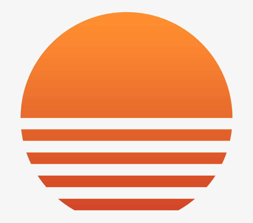 Sun, Sunset, Red, Orange, Sunrise, Summer, Beach Sunset - Sunset Clipart Png, Transparent Png