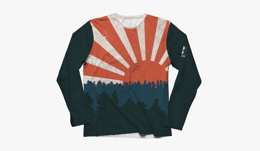 Rising Sun Long Sleeve 
 Data High Res //cdn - Sweater, HD Png Download