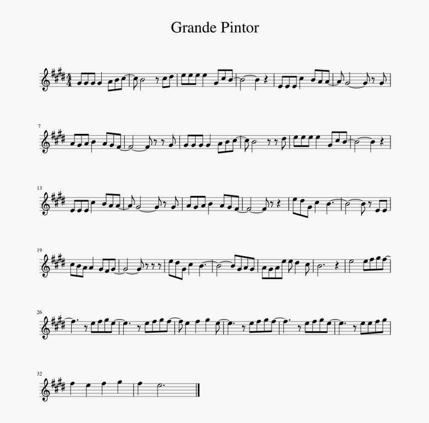 Godfather Flute Sheet Music, HD Png Download , Transparent Png Image