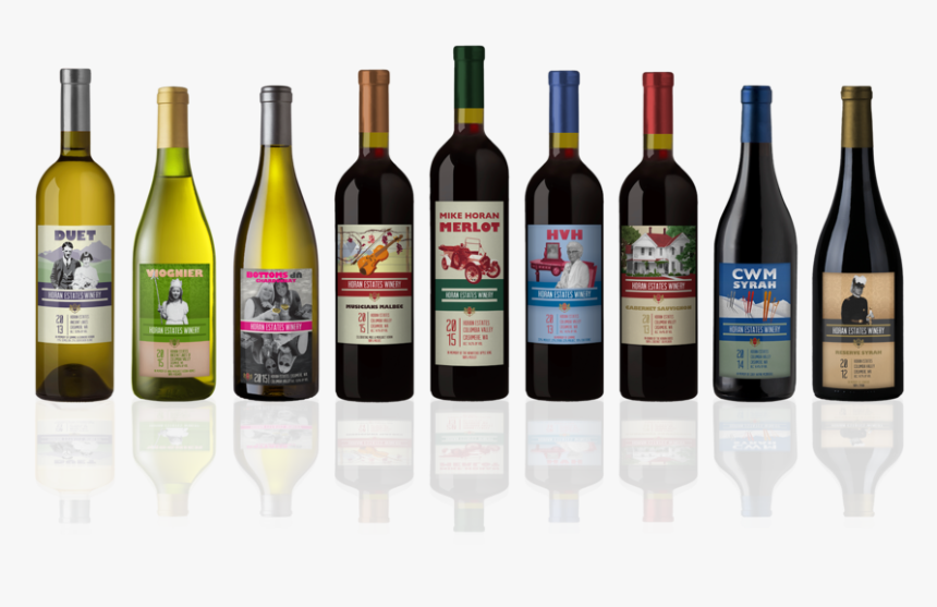 2018 Bottle Lineup - Champagne, HD Png Download