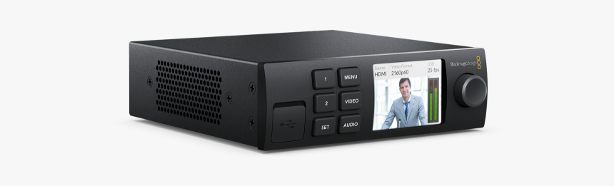 Blackmagicwebpresenter Leftanglesmart - Electronics, HD Png Download