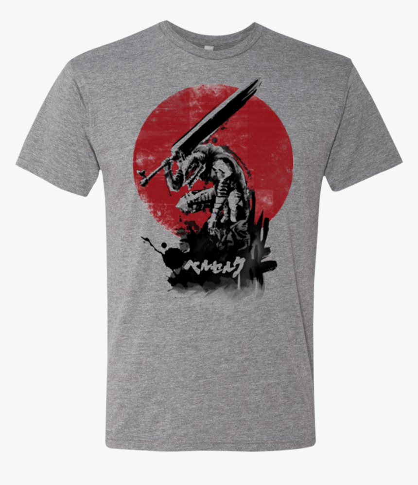 Red Sun Swordsman Men S Triblend T-shirt - T-shirt, HD Png Download