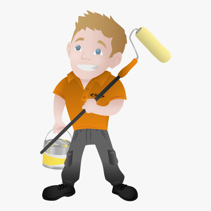 Boneco Pintura Invertido - Cartoon, HD Png Download