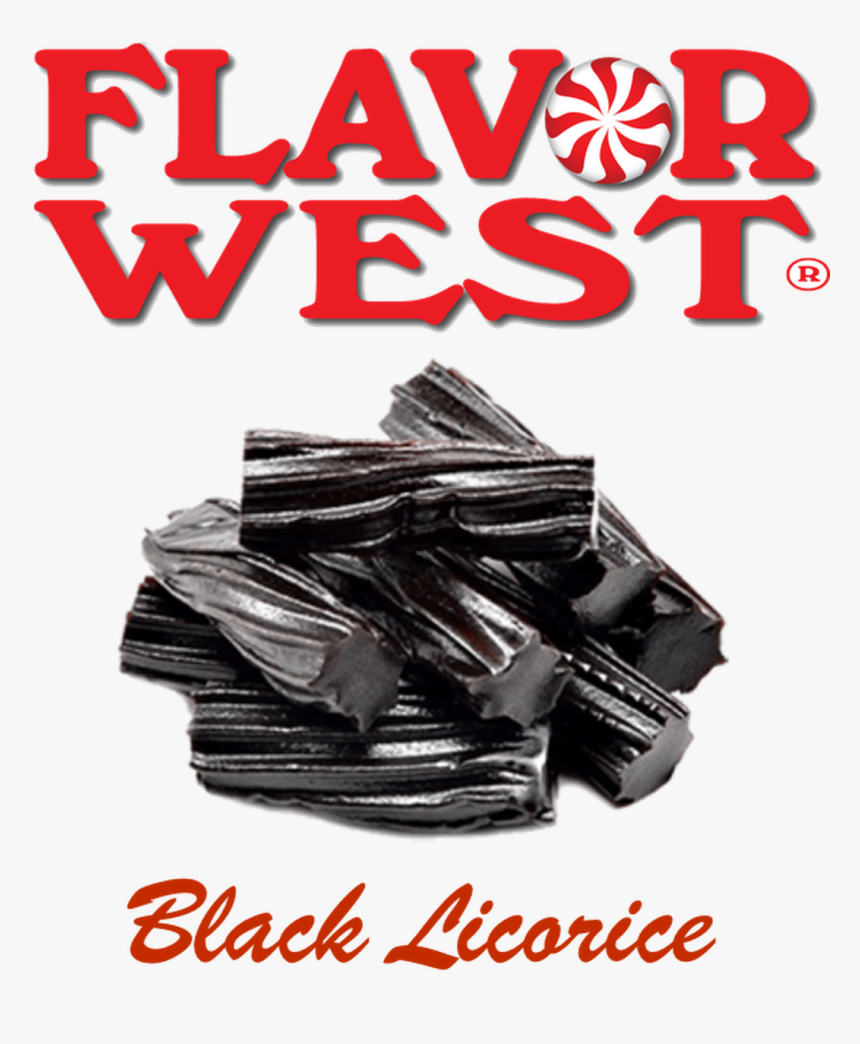 Black Licorice By Flavor West - Poster, HD Png Download